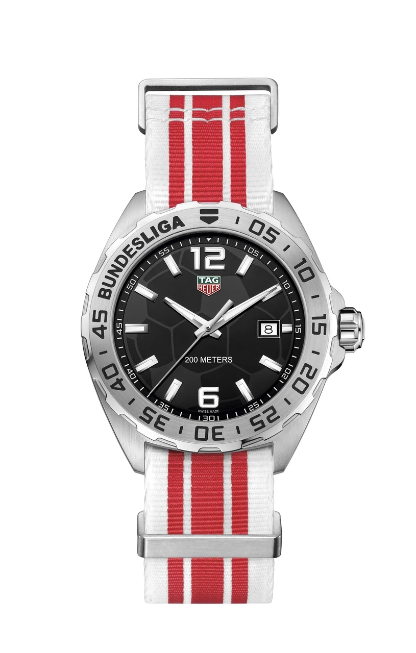 TAG Heuer Formula 1 Quartz 43 Stainless Steel / Bundesliga WAZ1013.BC0899 – Steel, 43 mm