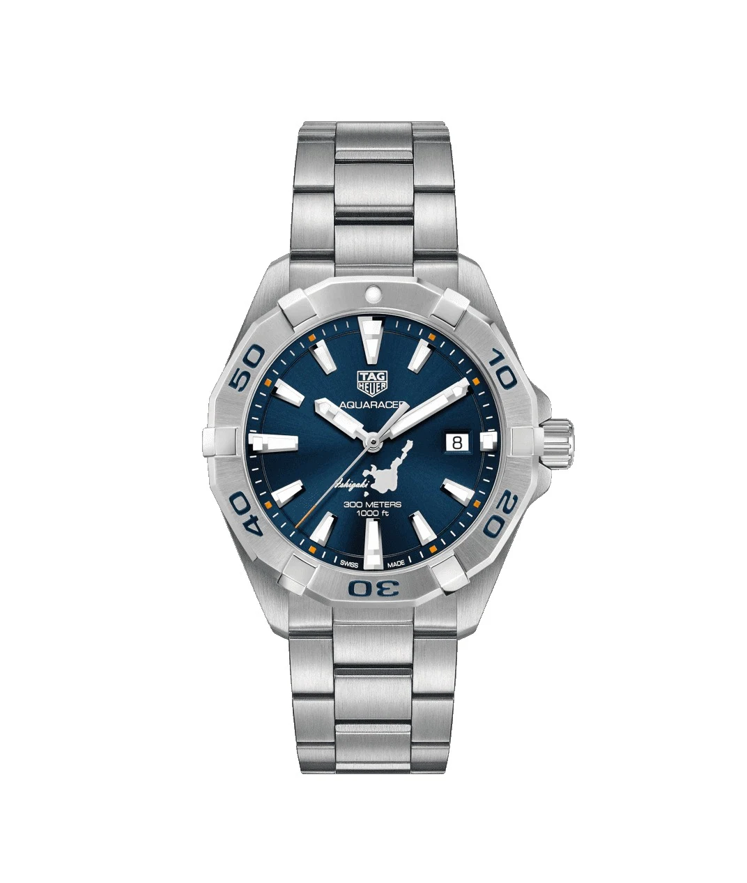 TAG Heuer Aquaracer Quartz 300M 41 Stainless Steel / Blue / Bracelet / Ishigakijima WBD1116.BA0928 – Steel, 41 mm