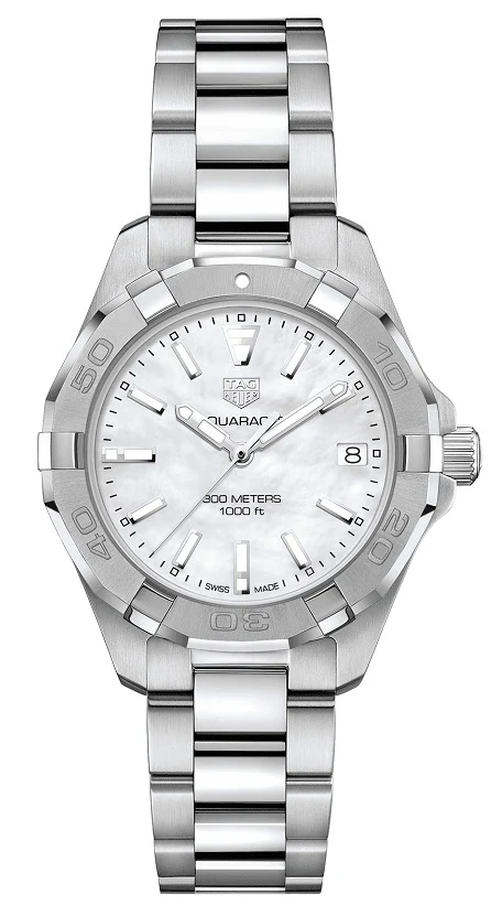 TAG Heuer Aquaracer 300M Quartz 32 Stainless Steel / MOP / Bracelet WBD1311.BA0740 – Steel, 32 mm