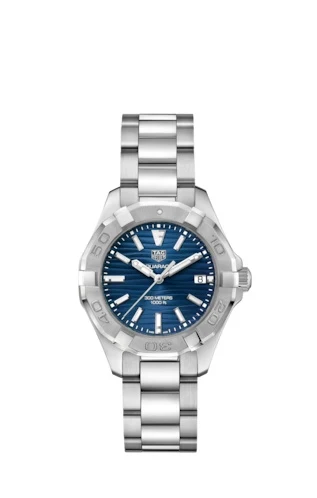 TAG Heuer Aquaracer 300M Quartz 35 Stainless Steel / Blue / Bracelet WBD131D.BA0748 – Steel, 35 mm
