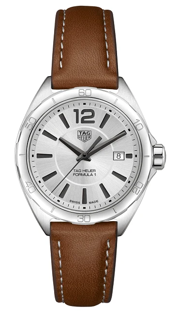 TAG Heuer Formula 1 Quartz 35 Stainless Steel / Silver / Calf WBJ1311.FC8237 – Steel, 35 mm