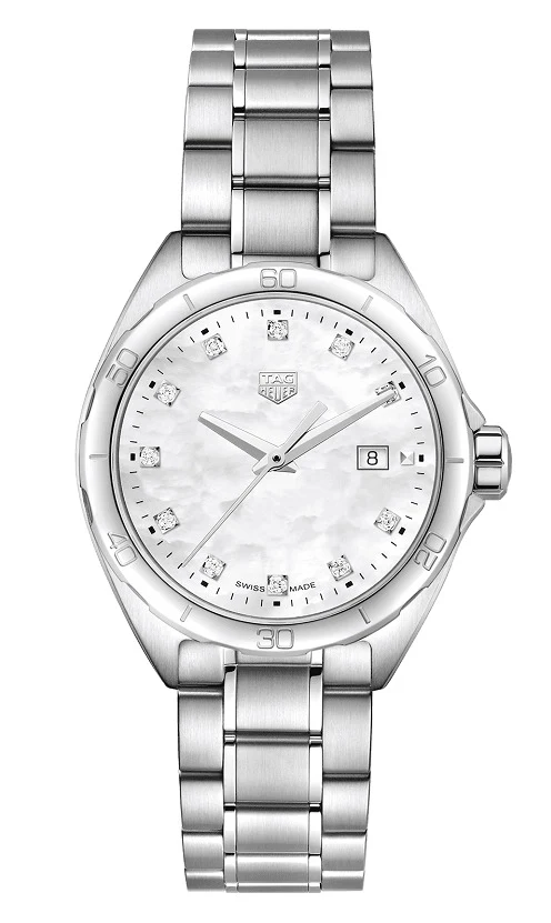 TAG Heuer Formula 1 Quartz 32 Stainless Steel / MOP - Diamond / Bracelet WBJ1419.BA0664 – Steel, 32 mm