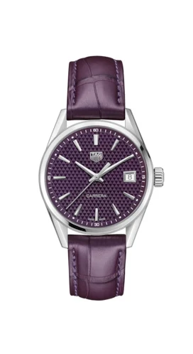 TAG Heuer Carrera Quartz 36 Stainless Steel / Purple WBK1314.FC8261 – Steel, 36 mm