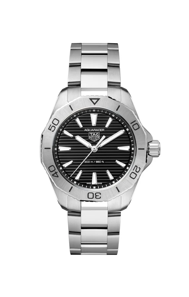 TAG Heuer Aquaracer Professional 200 Quartz 40 Stainless Steel / Black WBP1110.BA0627 – Steel, 40 mm