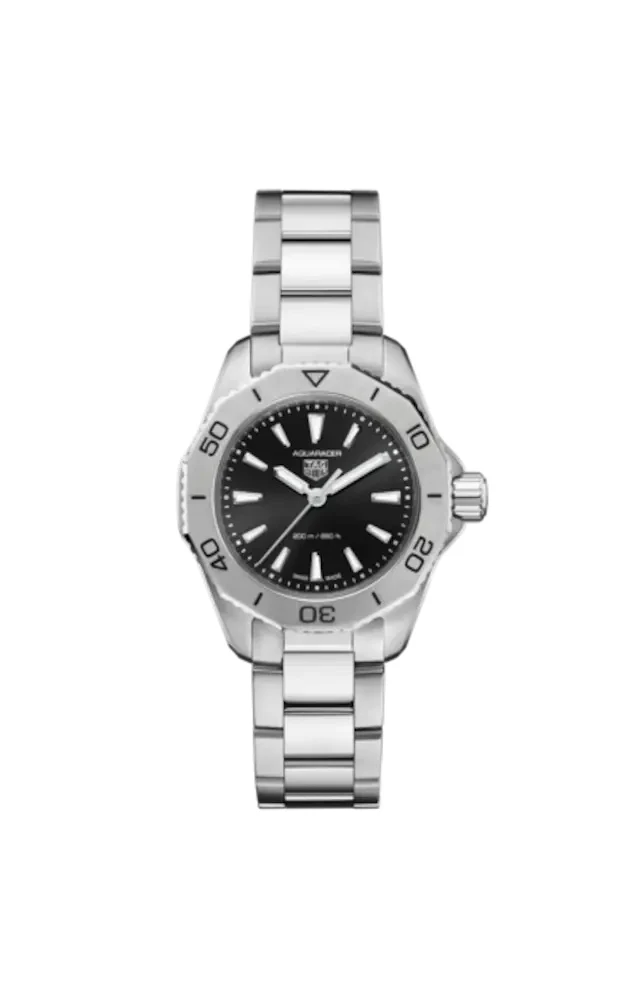 TAG Heuer Aquaracer Professional 200 Quartz 30 Stainless Steel / Black WBP1410.BA0622 – Steel, 30 mm