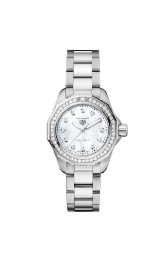 TAG Heuer Aquaracer Professional 200 Quartz 30 Stainless Steel / Diamond / MOP WBP1417.BA0622 – Steel, 30 mm